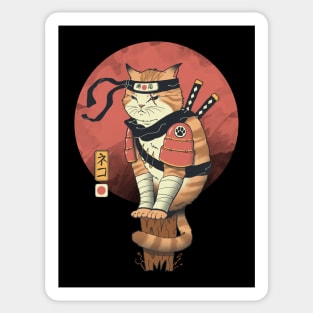 Shinobi Cat Sticker